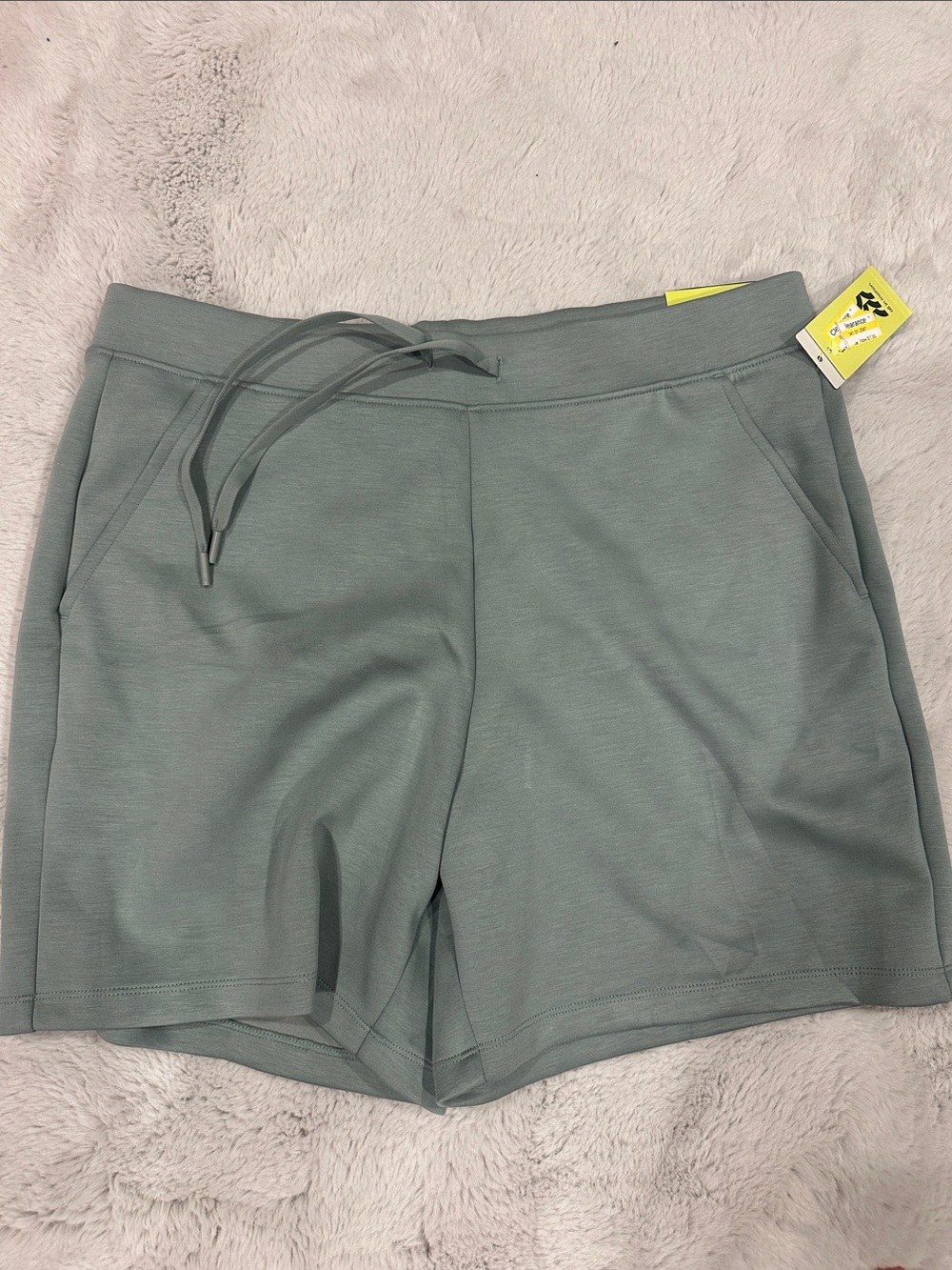 all in motion Sage Green Athletic Drawstring Shorts